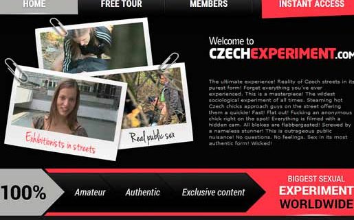 Nice pay xxx website full of Czech amateur girls that love the sex