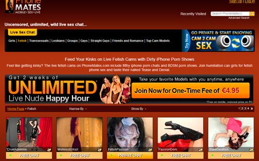 Best paid sex site that provides BDSM live porn cams