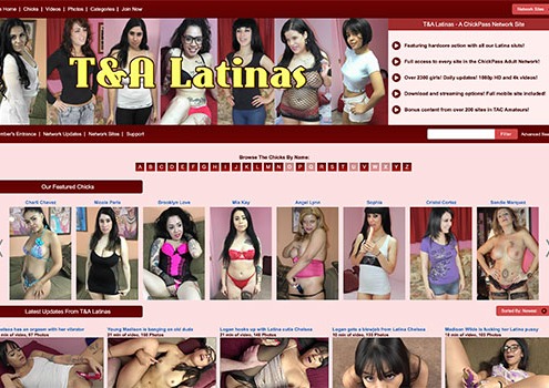 great porn site to get Latina models fucking
